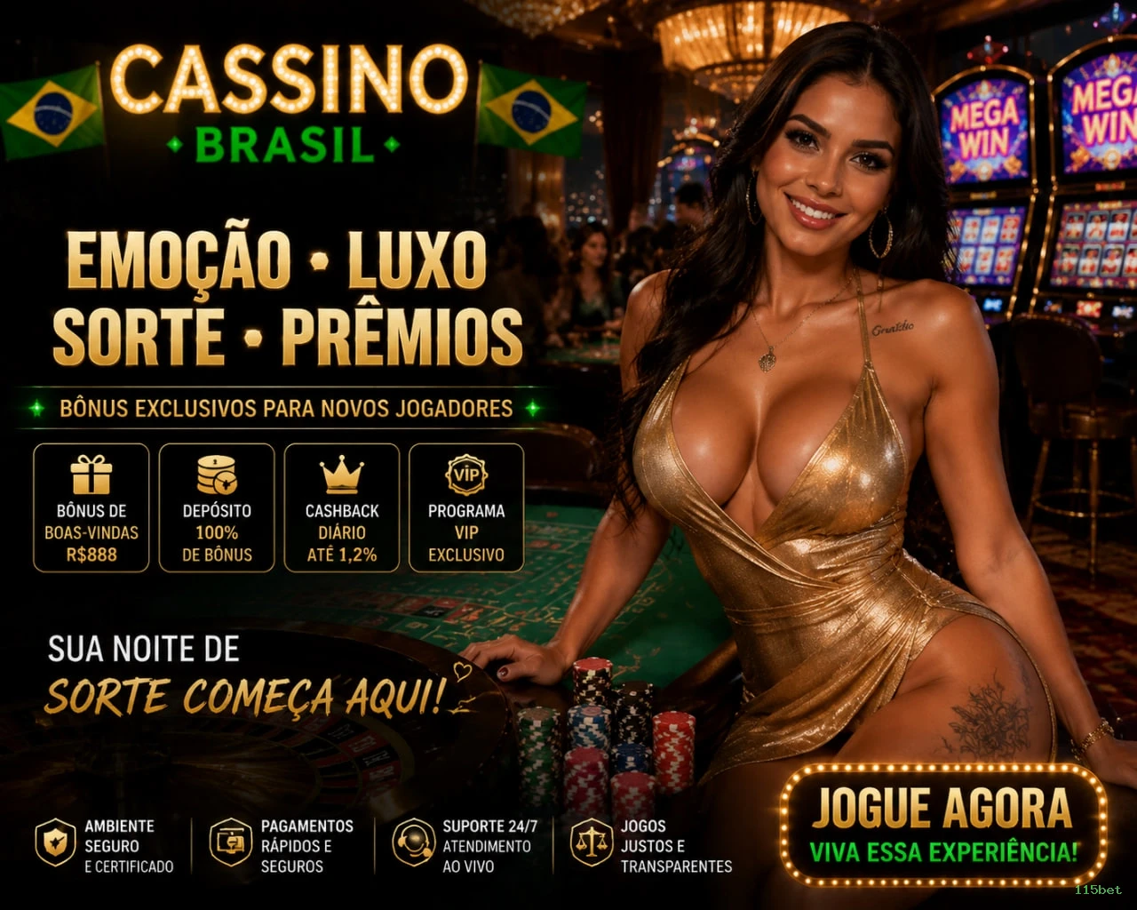 Slots com prêmios 115bet